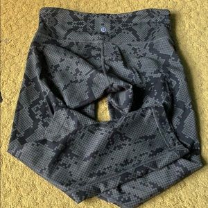 Lululemon 3/4 length legging